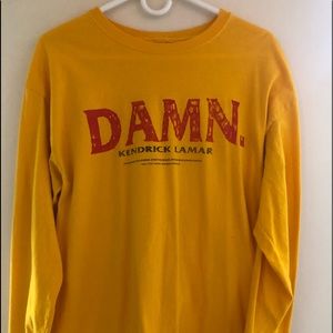 DAMN. Kendrick Lamar Concert Long Sleeve